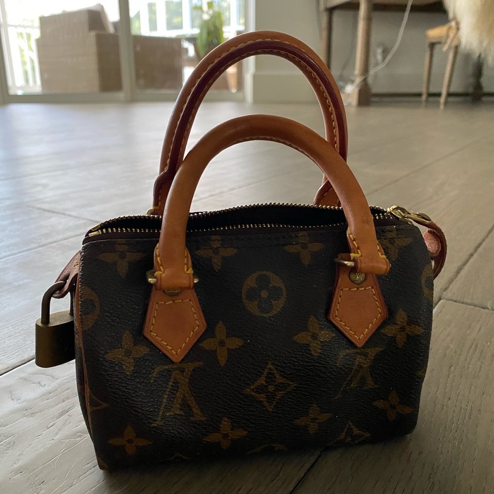 Louis Vuitton Nano Speedy Mini Monogram Canvas